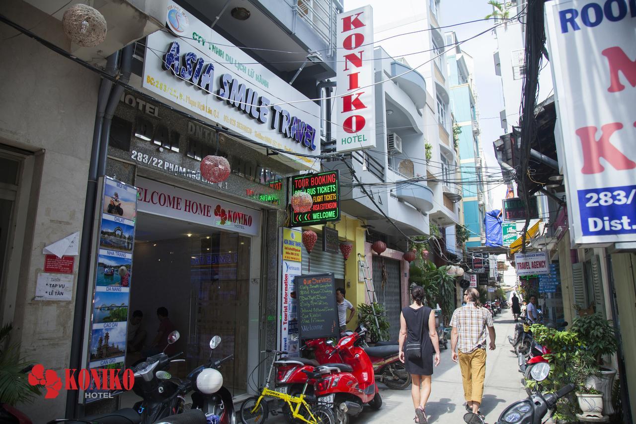 Koniko Hotel Ho Chi Minh-stad Buitenkant foto