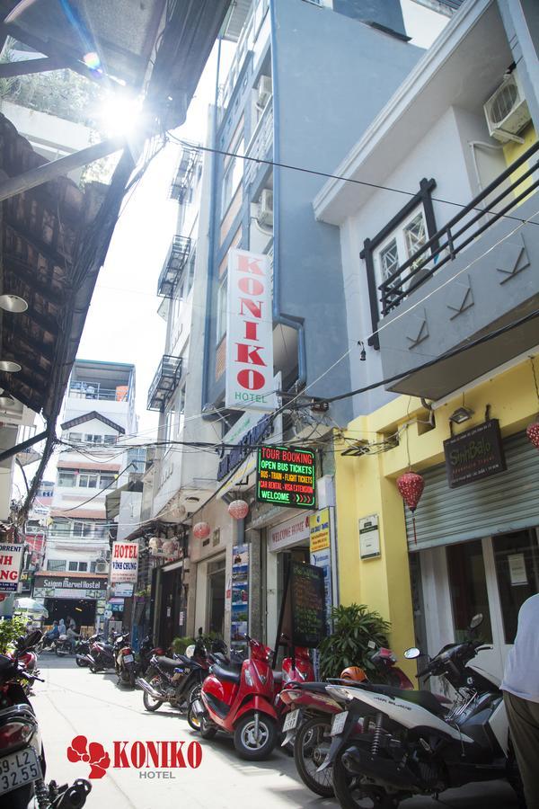 Koniko Hotel Ho Chi Minh-stad Buitenkant foto