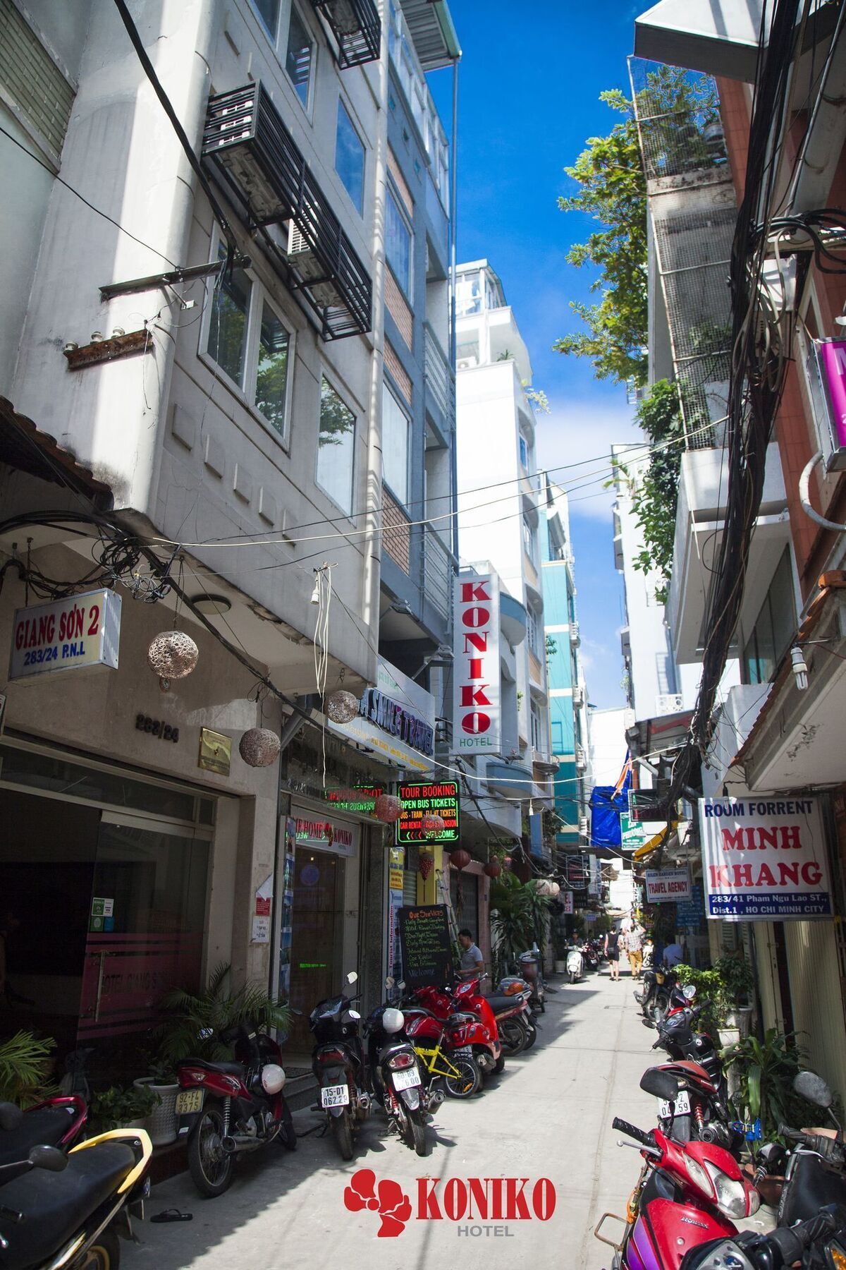 Koniko Hotel Ho Chi Minh-stad Buitenkant foto