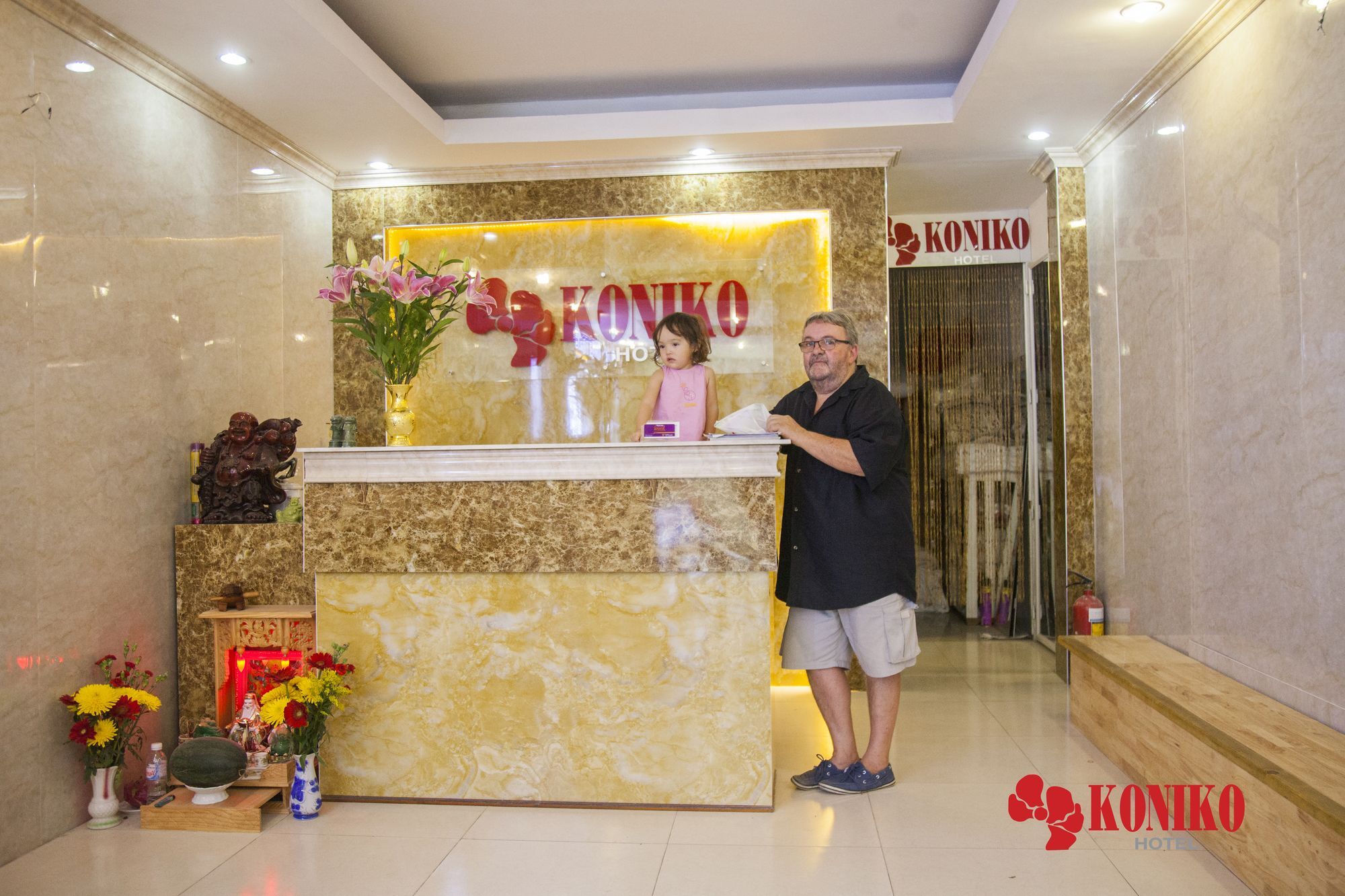 Koniko Hotel Ho Chi Minh-stad Buitenkant foto