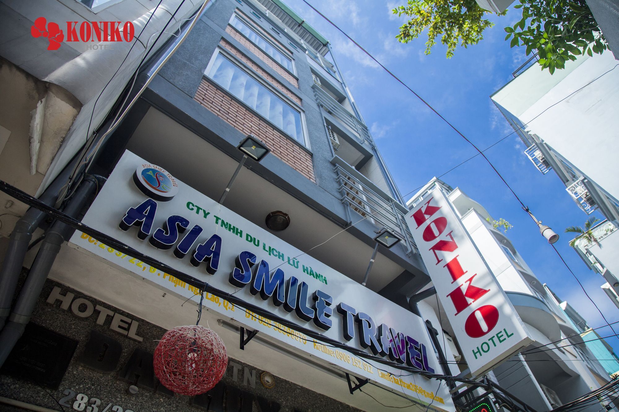 Koniko Hotel Ho Chi Minh-stad Buitenkant foto